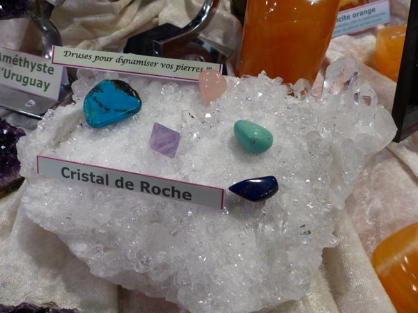 Druse en Cristal de roche Druse en Cristal de roche